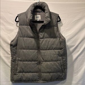 Gray Quilted Women's Vest